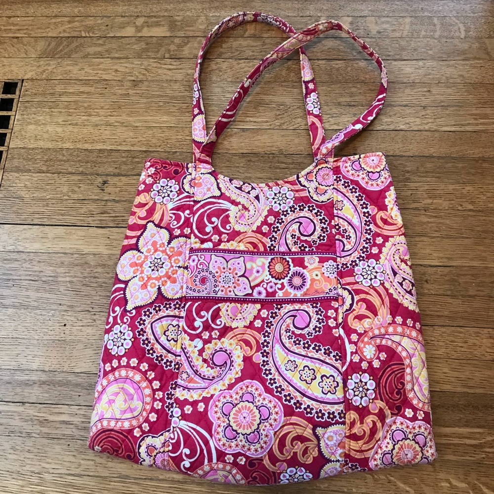 Vera Bradley Tote Raspberry Fizz